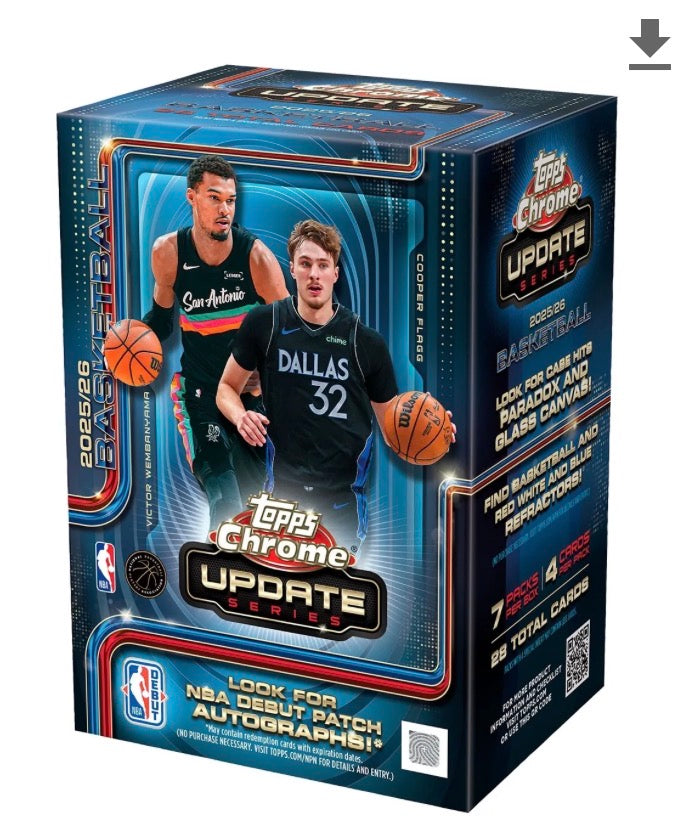 Value Box Basketball Update Temp 2025/26 - Topps Europe
