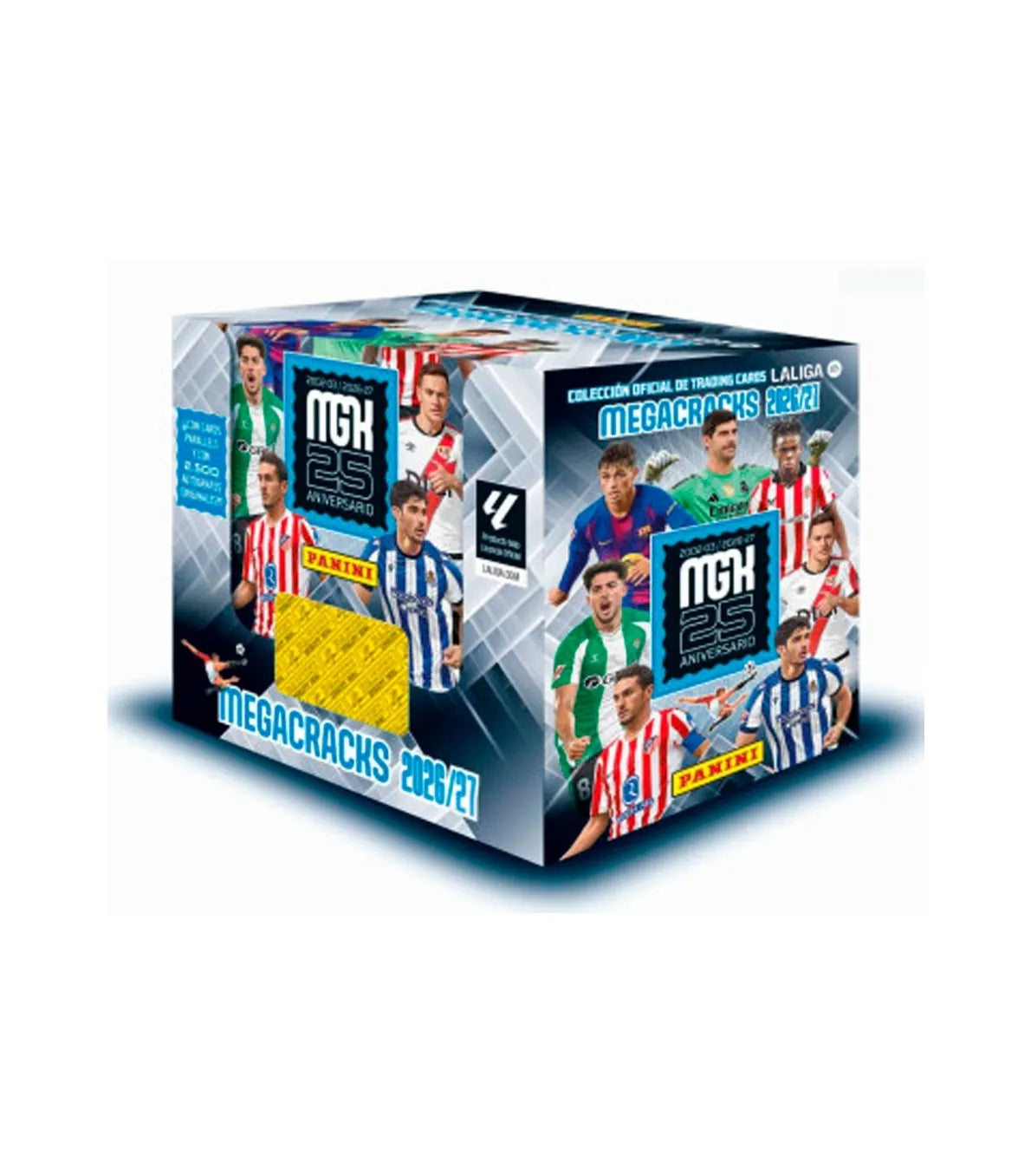 Caja de 50 Sobres Megacracks 2026/27 - Panini Cromos Preventa (PROXIMAMENTE)