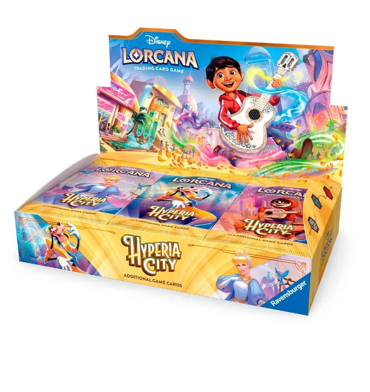 (PREVENTA) Disney Lorcana Hyperia City (Inglés)